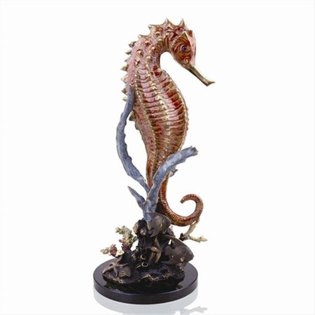 GRANDOLDGARDEN Large Seahorse with Coral GR2488201